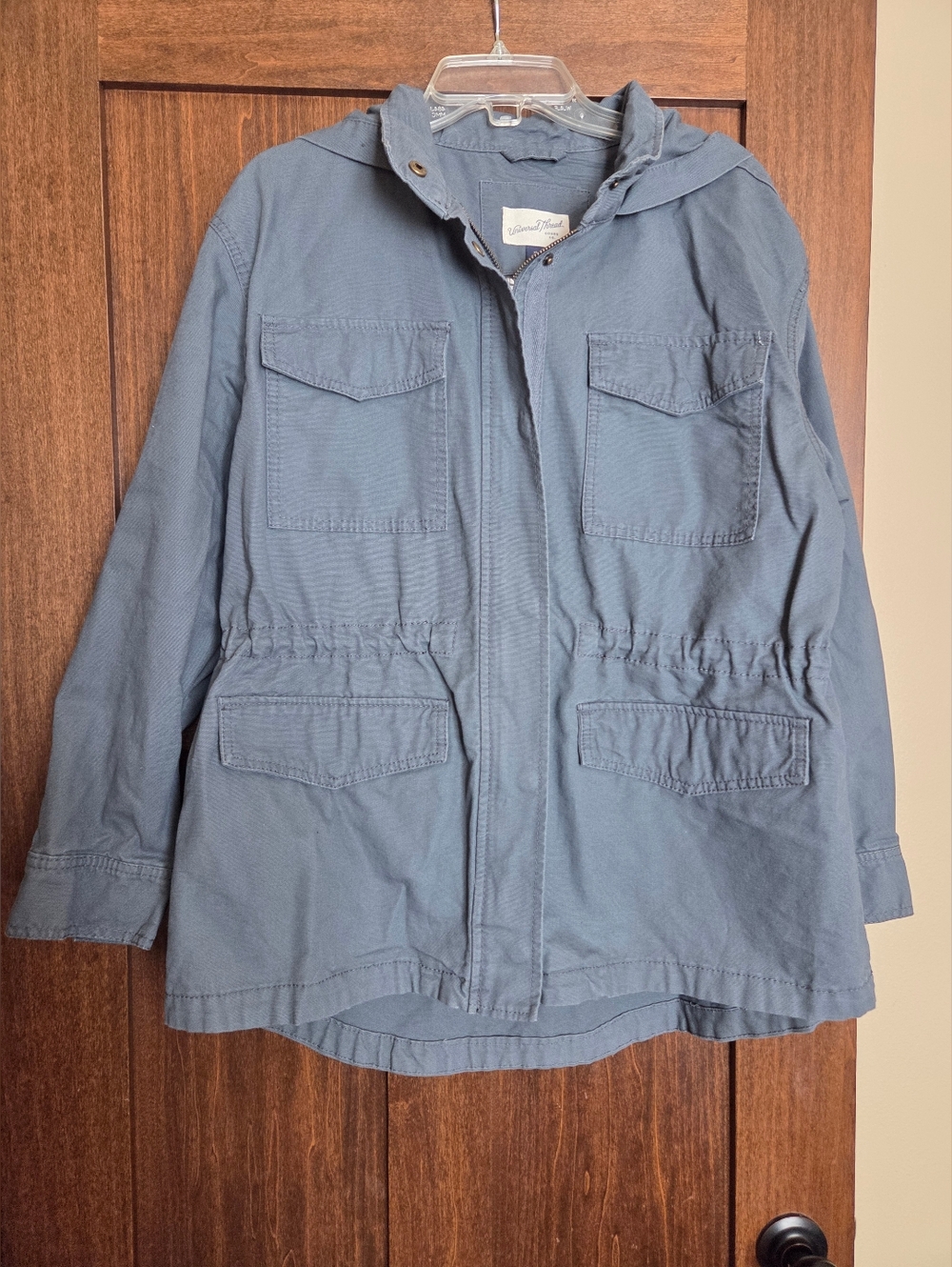 Universal Thread Goods Co. Casual Hooded Utility Jacket — Graphite - Picture 3 of 8